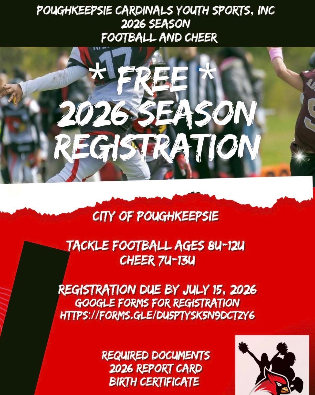 Poughkeepsie Cardinals 2026 Season